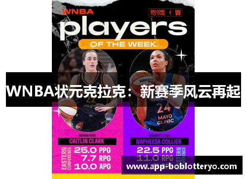 WNBA状元克拉克：新赛季风云再起